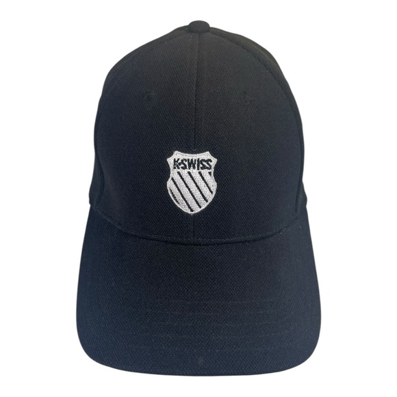 K-Swiss Men’s OSFA Black Fitted Hat - Picture 1 of 7